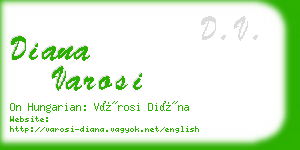 diana varosi business card